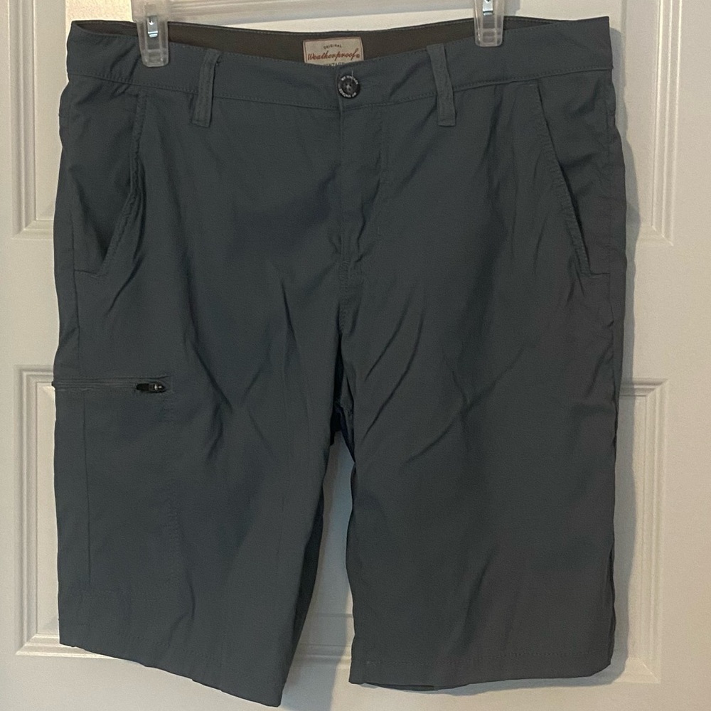 € Weatherproof Outdoor Hiking Shorts Size 34 Gray
